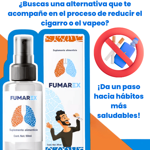 FUMAREX® – Acompañamiento para reducir el consumo de cigarro o vape de forma más llevadera