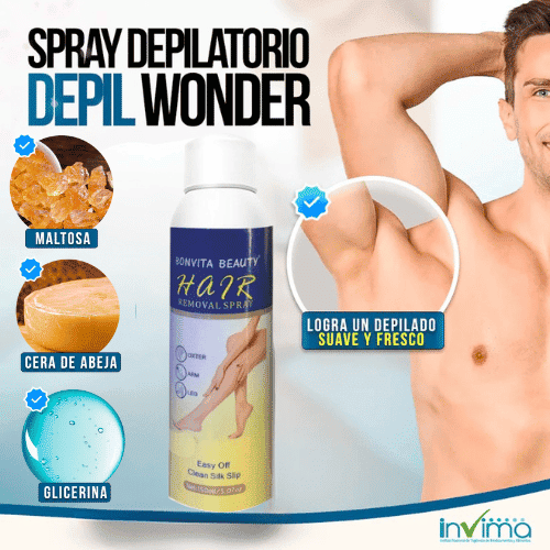 Depil Wonder for men 2 x 1 – Para un look limpio y cuidado