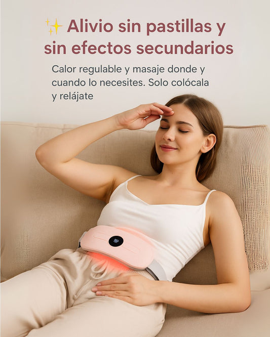 Cinturon para alivio menstrual
