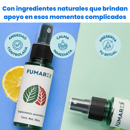 FUMAREX® – Acompañamiento para reducir el consumo de cigarro o vape de forma más llevadera