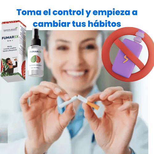 FUMAREX® – Acompañamiento para reducir el consumo de cigarro o vape de forma más llevadera