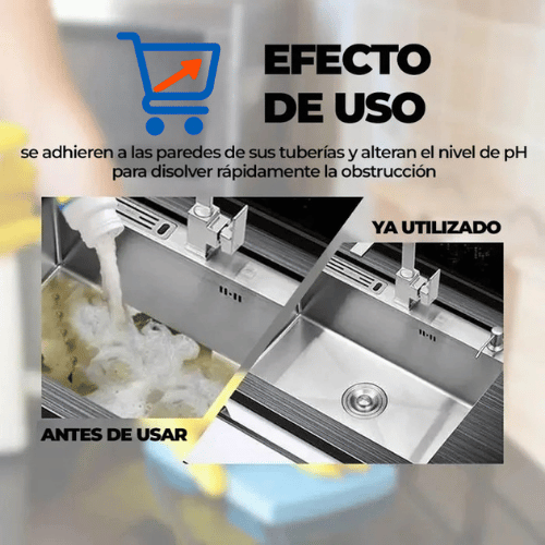 Destapa Todo PRO 2x1 ✨ Disuelve obstrucciones difíciles en minutos