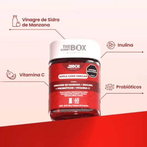 Gomitas de Vinagre de Manzana - Cuidarse nunca fue tan sabroso