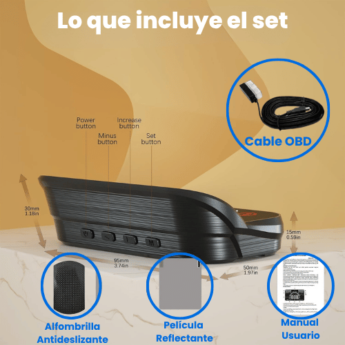 🚗 CONTROLADOR DE VELOCIDAD HUD – Conduce Seguro, Día y Noche