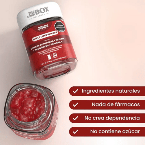 Gomitas de Vinagre de Manzana - Cuidarse nunca fue tan sabroso