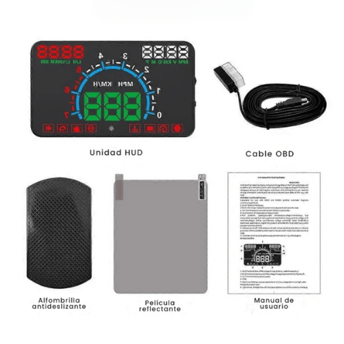 🚗 CONTROLADOR DE VELOCIDAD HUD – Conduce Seguro, Día y Noche