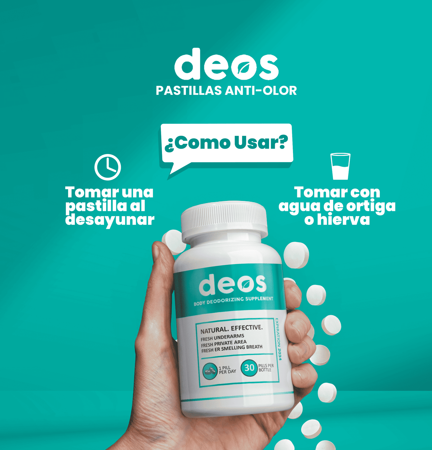 Deos™ Desodorante Corporal - Frescura Interior Bienestar Exterior