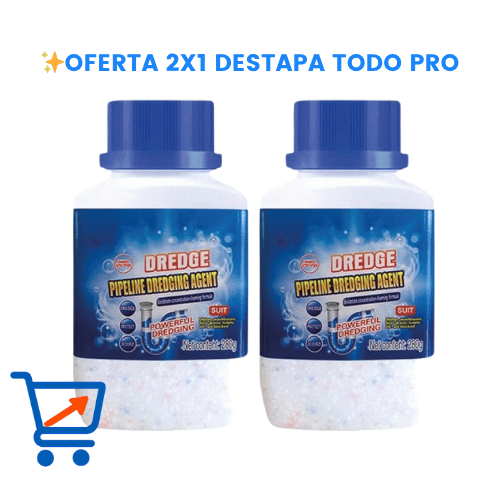 Destapa Todo PRO 2x1 ✨ Disuelve obstrucciones difíciles en minutos