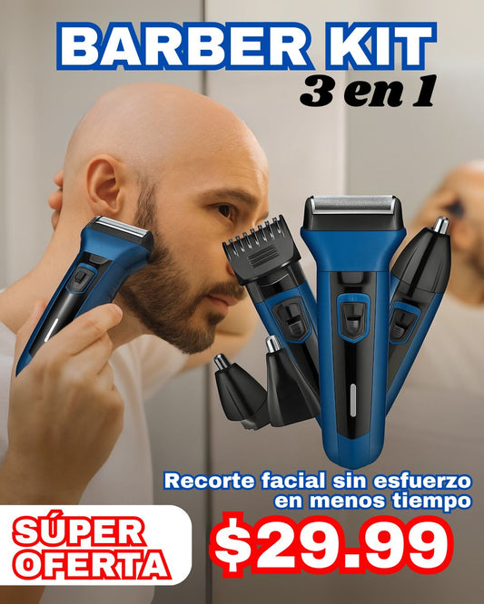 BARBER KIT 3 en 1