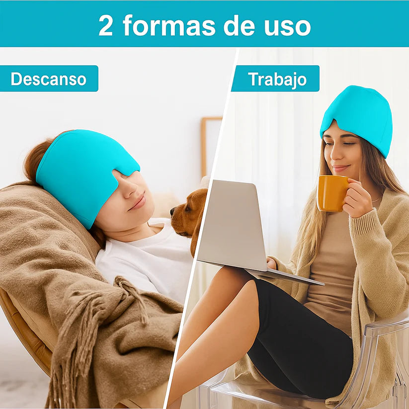 AlivioPro™ HeadCare – Gorro Térmico de Gel para Alivio Natural